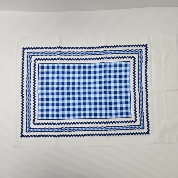 Tastemaker Muslin Pillowcases 2 Cottagecore Vintage Made In USA No Iron Coastal - Picture 4 of 8